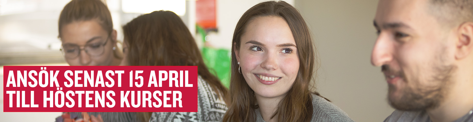 Läs mer om och ansök till höstens kurser!